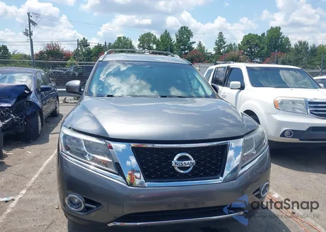 2015 Nissan Pathfinder Sl из США, поврежденный, VIN 5N1AR2MM8FC709412